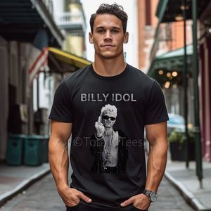 Billy Idol T Shirt Tee T-shirt Shirt Distressed T-shirt